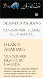 Mobile Screenshot of islandarabians.com